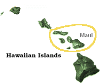 Hawaiian Islands Map